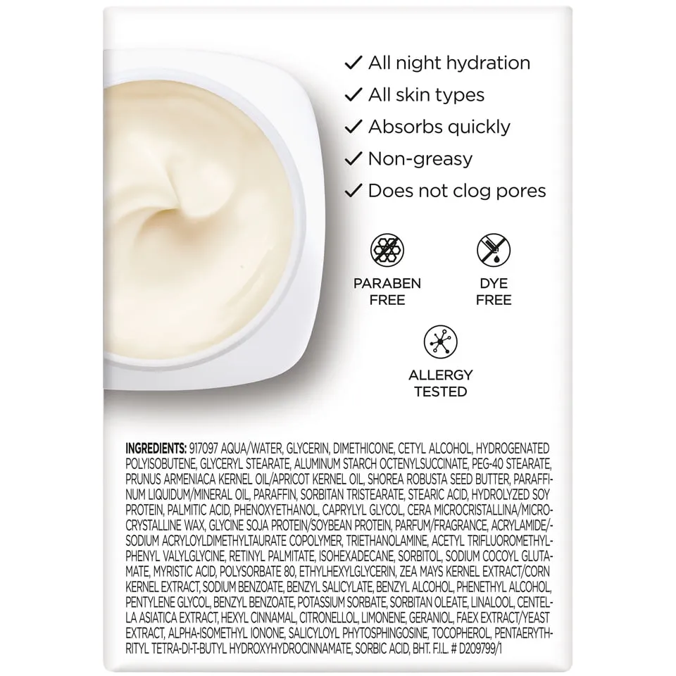 L'Oreal Paris Revitalift Night Moisturizer Anti Wrinkle Firming, 1.7 oz