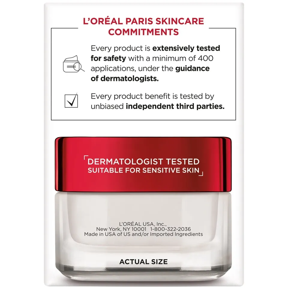L'Oreal Paris Revitalift Night Moisturizer Anti Wrinkle Firming, 1.7 oz