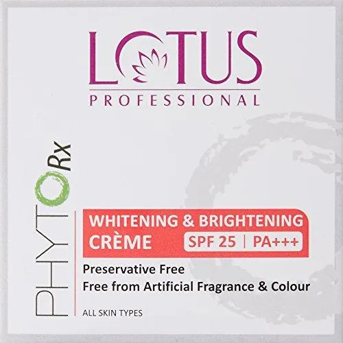 Lotus Professional PhytoRx Whitening & Brightening Crème SPF25 PA   , 50g