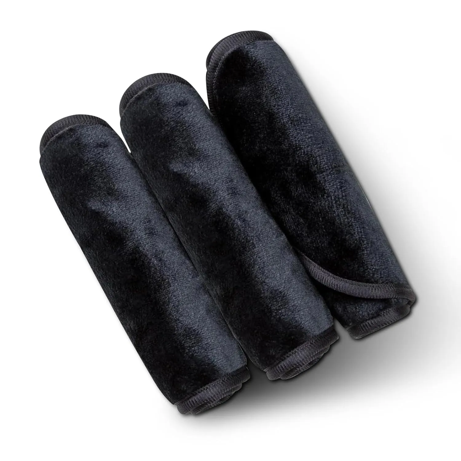 Makeup Remover Cloth Cleansing Towel - Chemical Free - Move Makeup Instantly with Just Water (3 Black)
