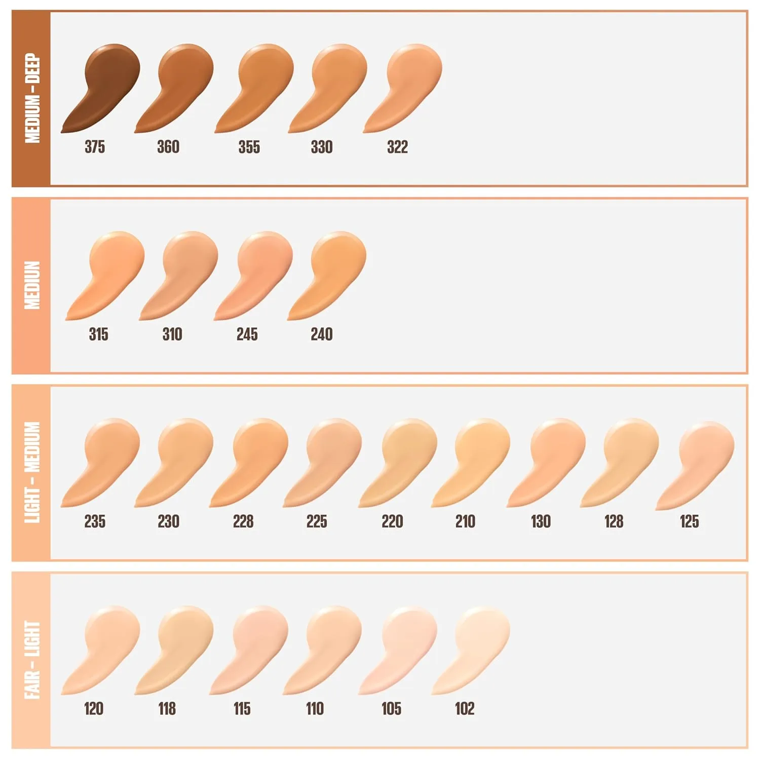Maybelline Fit Me Dewy   Smooth Liquid Foundation Makeup, Porcelain, 1 Count (Packaging May Vary)