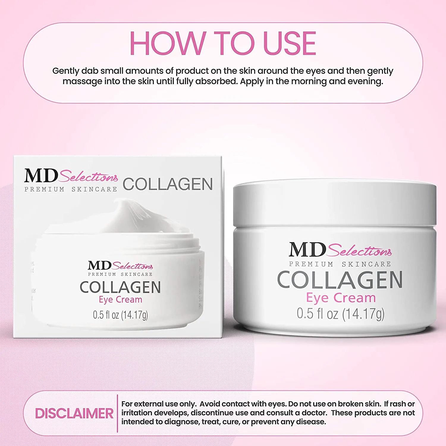 MD Selections Collagen Eye Cream 0.5oz