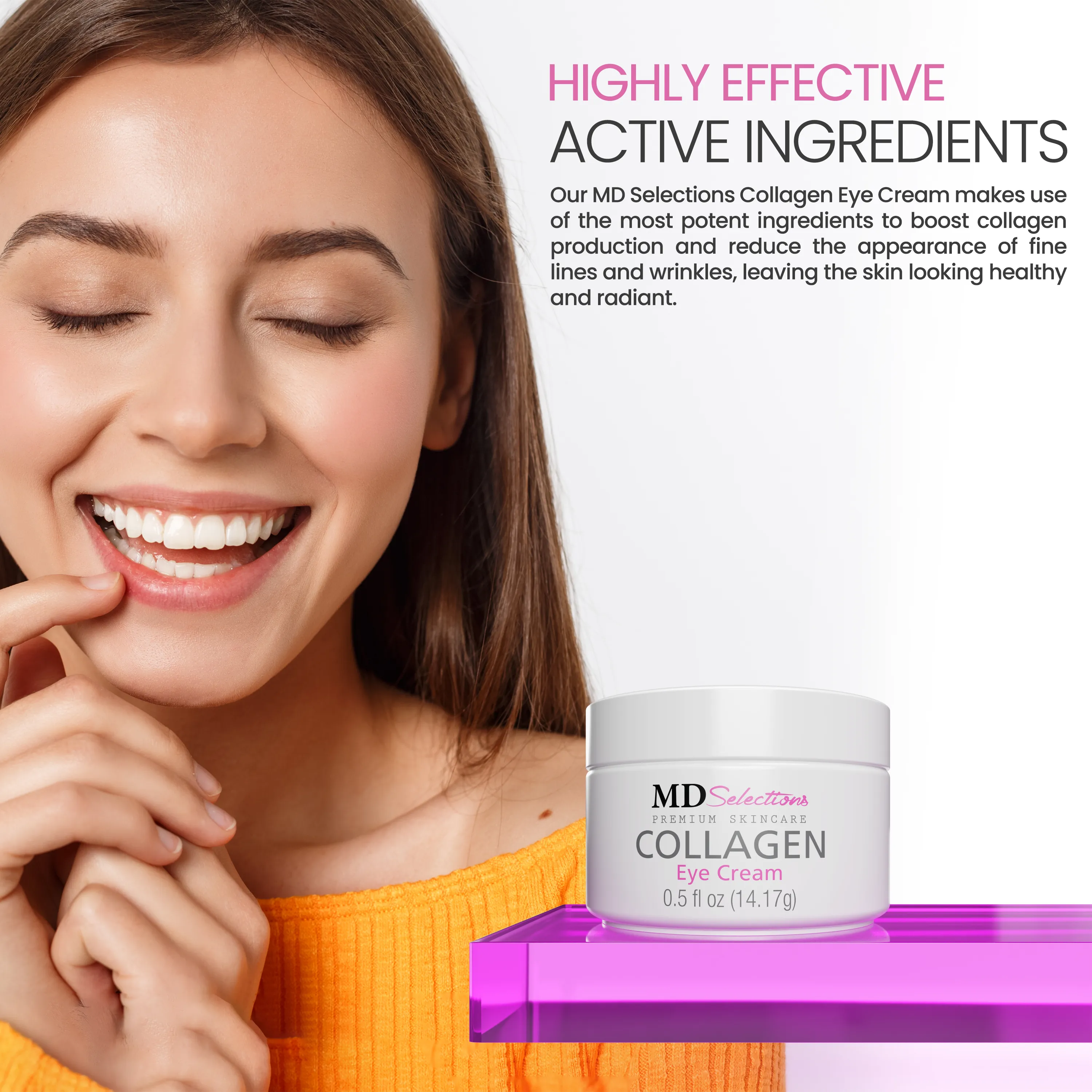 MD Selections Collagen Eye Cream 0.5oz