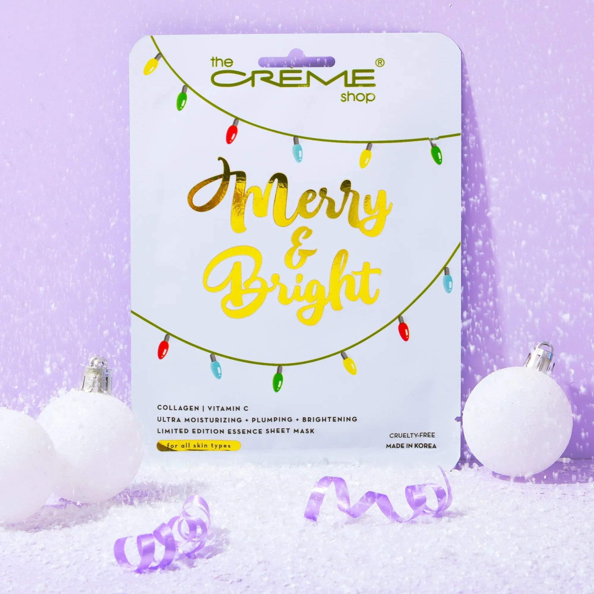 Merry & Bright Postcard Essence Sheet Mask (Set of 5)