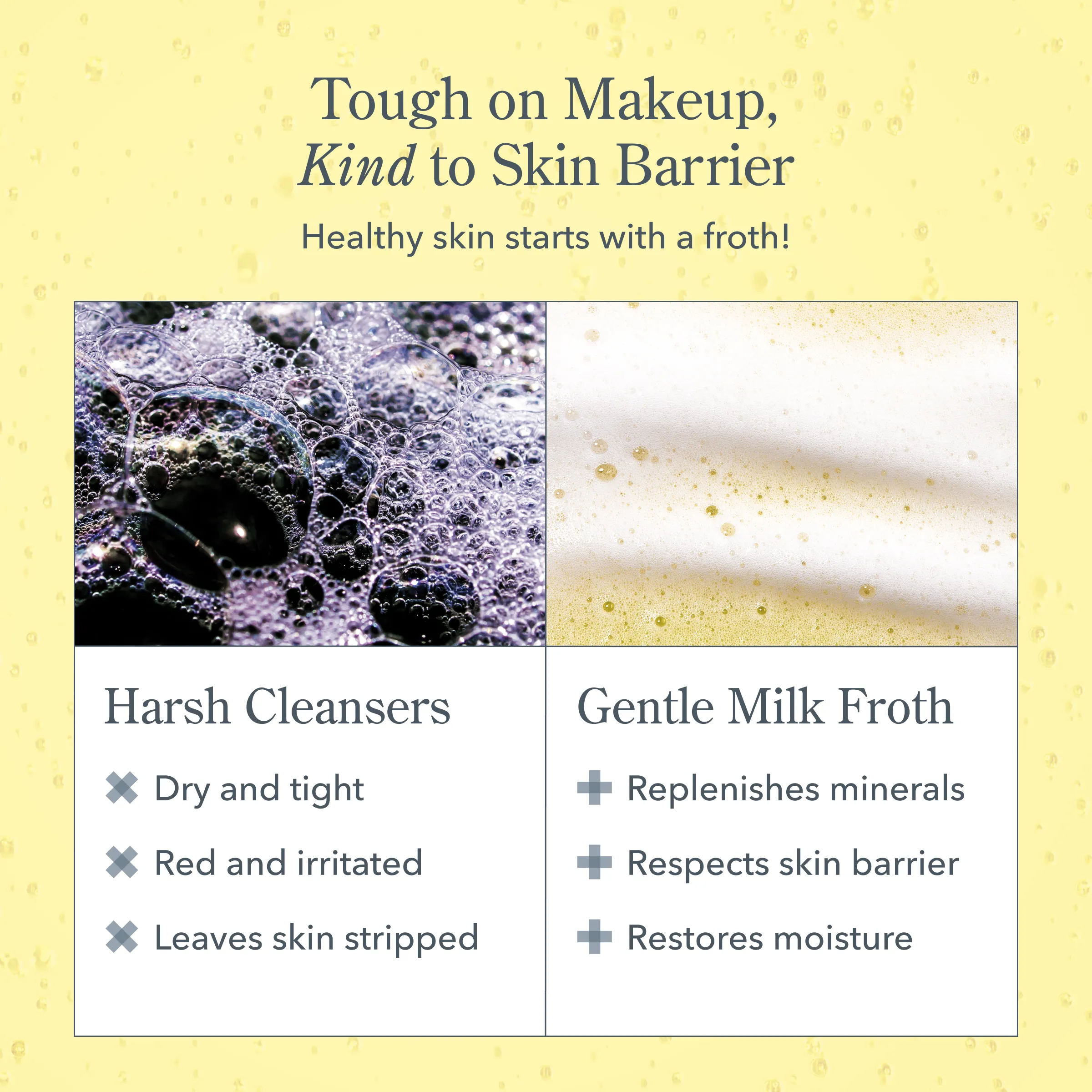Micellar Milk Froth Cleansing Gel & Makeup Remover