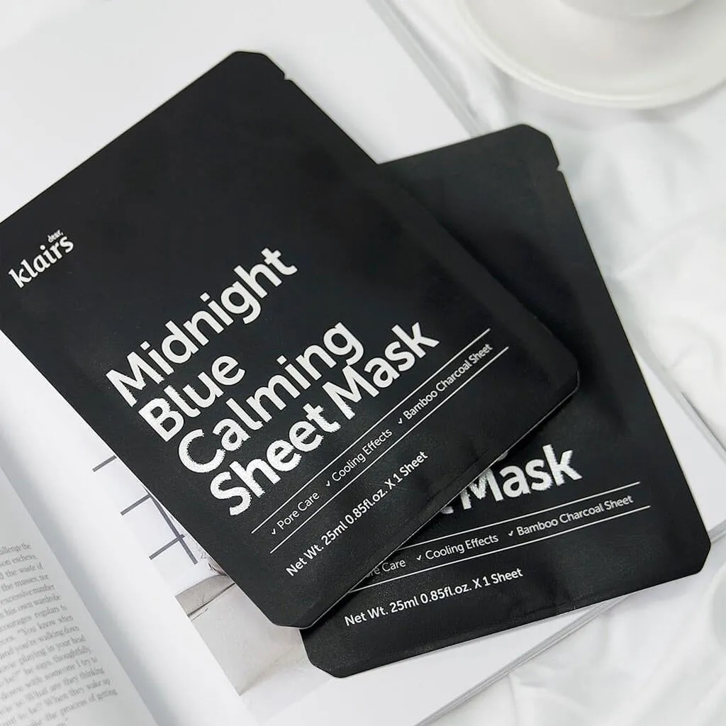Midnight Blue Calming Sheet Mask