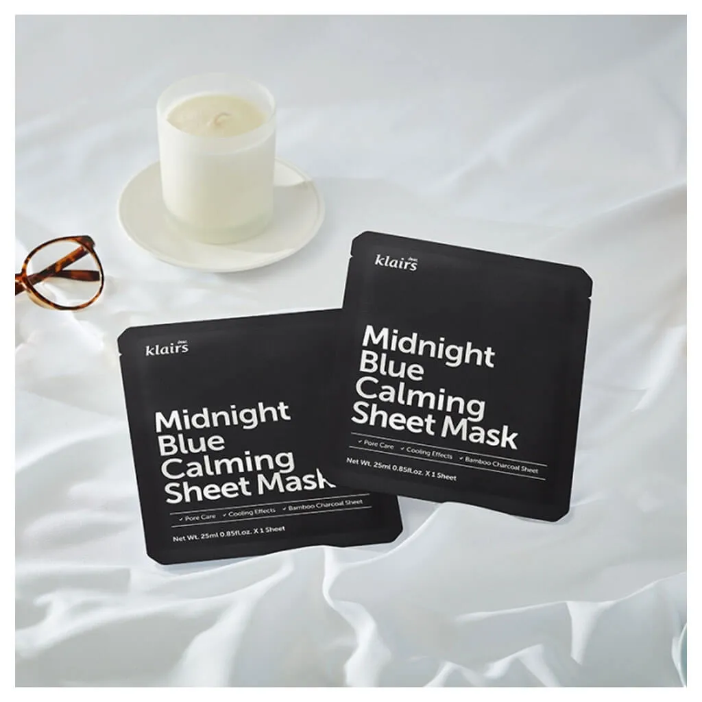 Midnight Blue Calming Sheet Mask