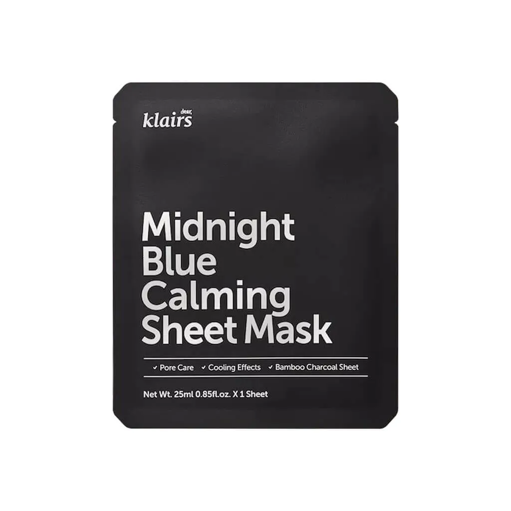 Midnight Blue Calming Sheet Mask