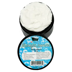 Midnight Jasmine Organic Moisturizing Body Lotion Shea Cocoa Butter 4 oz