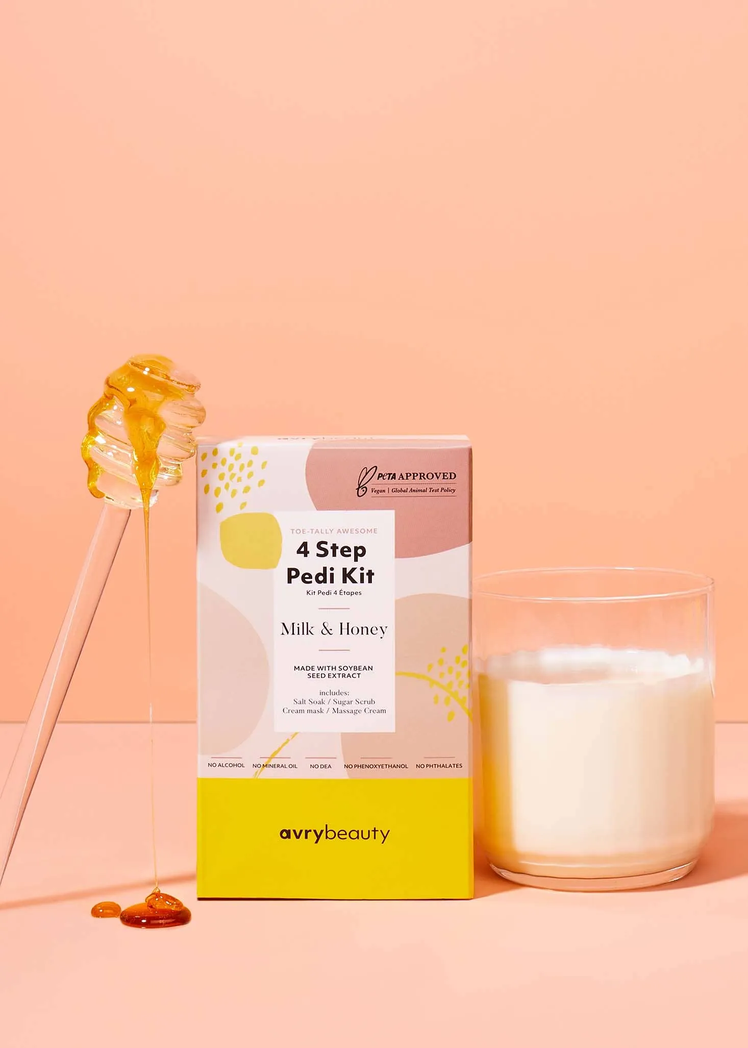 Milk & Honey 4 Step Pedi Kit