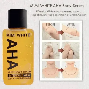 Mimi White AHA Whitening Body Serum - 30ml