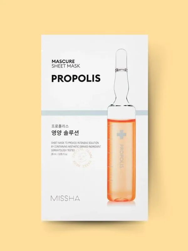 MISSHA Mascure Nutrition Solution Sheet Mask Propolis 27ml