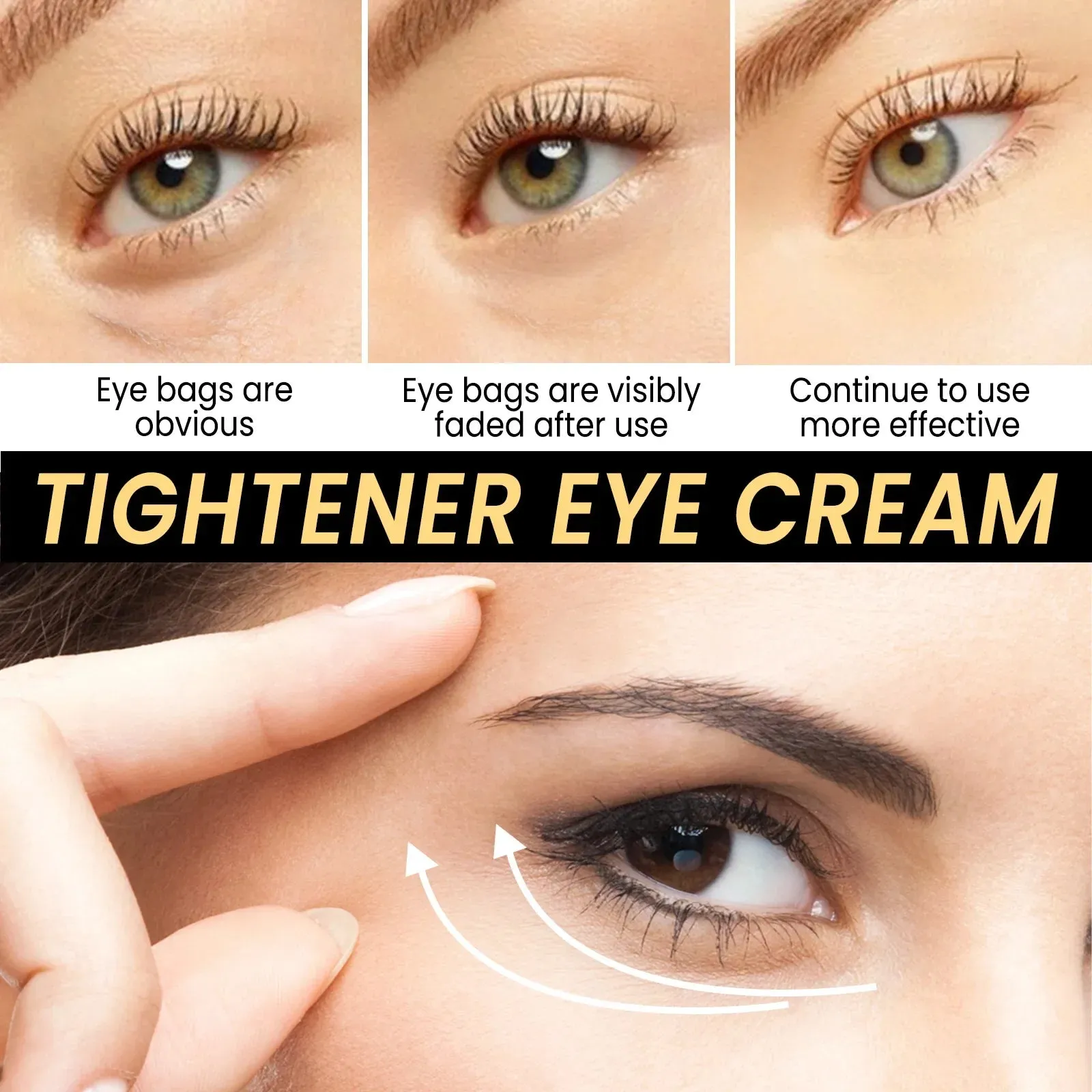 Moisturizing and Instant Firming Eye Cream for Reducing Dark Circles Anti Wrinkle Firming Skin Around Eyes Massage Cream Skin Care Products