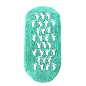 Moisturizing Gel Spa Socks Displayer of 12