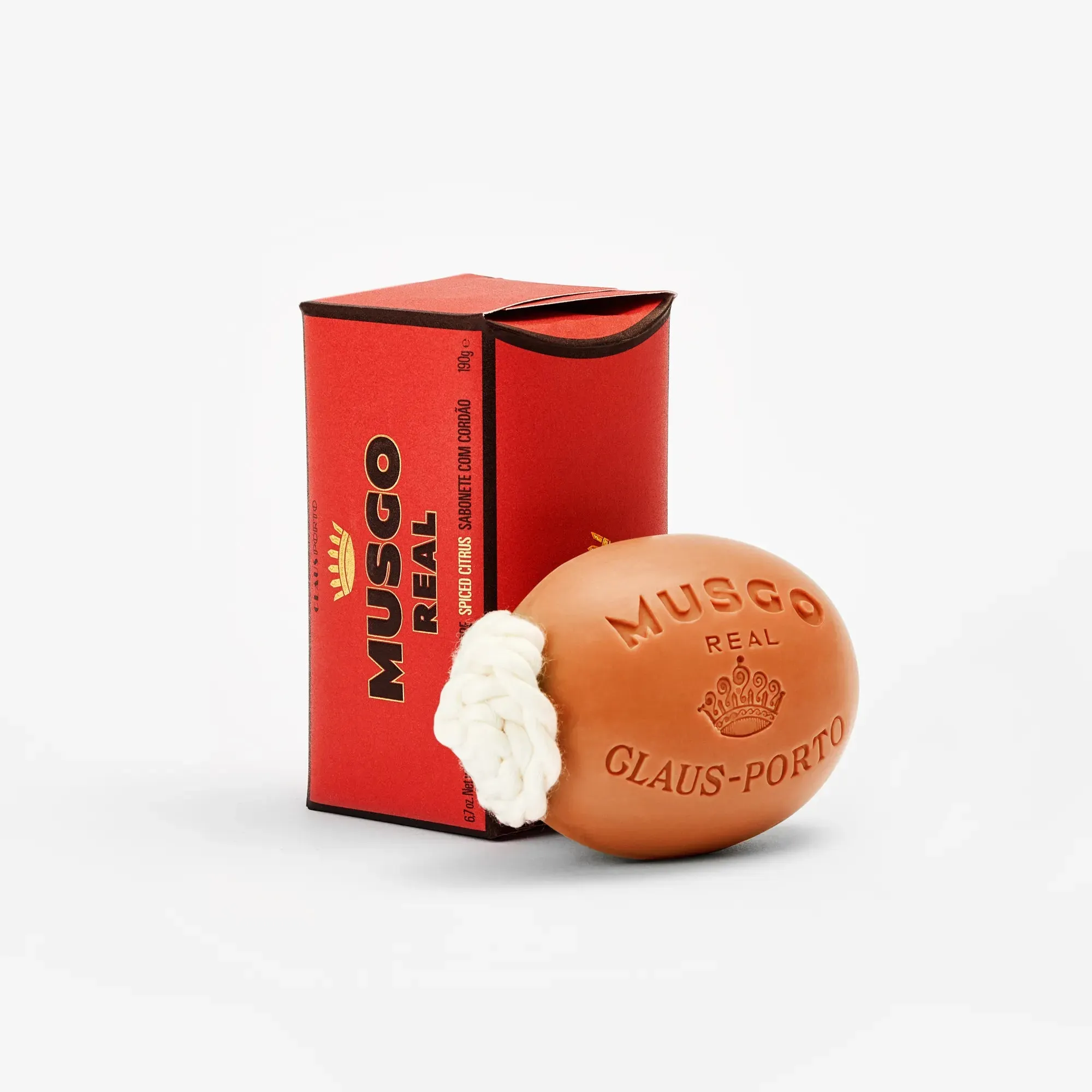 Musgo Real Spiced Citrus Soap on a Rope 190g