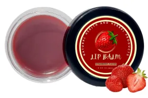 Natural Health and Herbal products Strawberry Splash Lip Therapy - Hydration and Flavor Long Lasting Moisturization 12 Hrs Miniaturization, Long Lasting, Romantic, Kissable, Smooth Enriched, Care- 8g