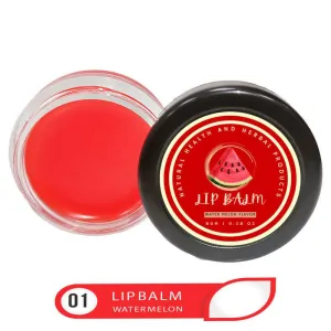 Natural Health and Herbal products Zesty Water-Melon Delight Lip Butter - Nourish & Protect bright Lips Red Color 12 Hrs Miniaturization, Long Lasting, Romantic, Kissable, Smooth Enriched, LipCare- 8g