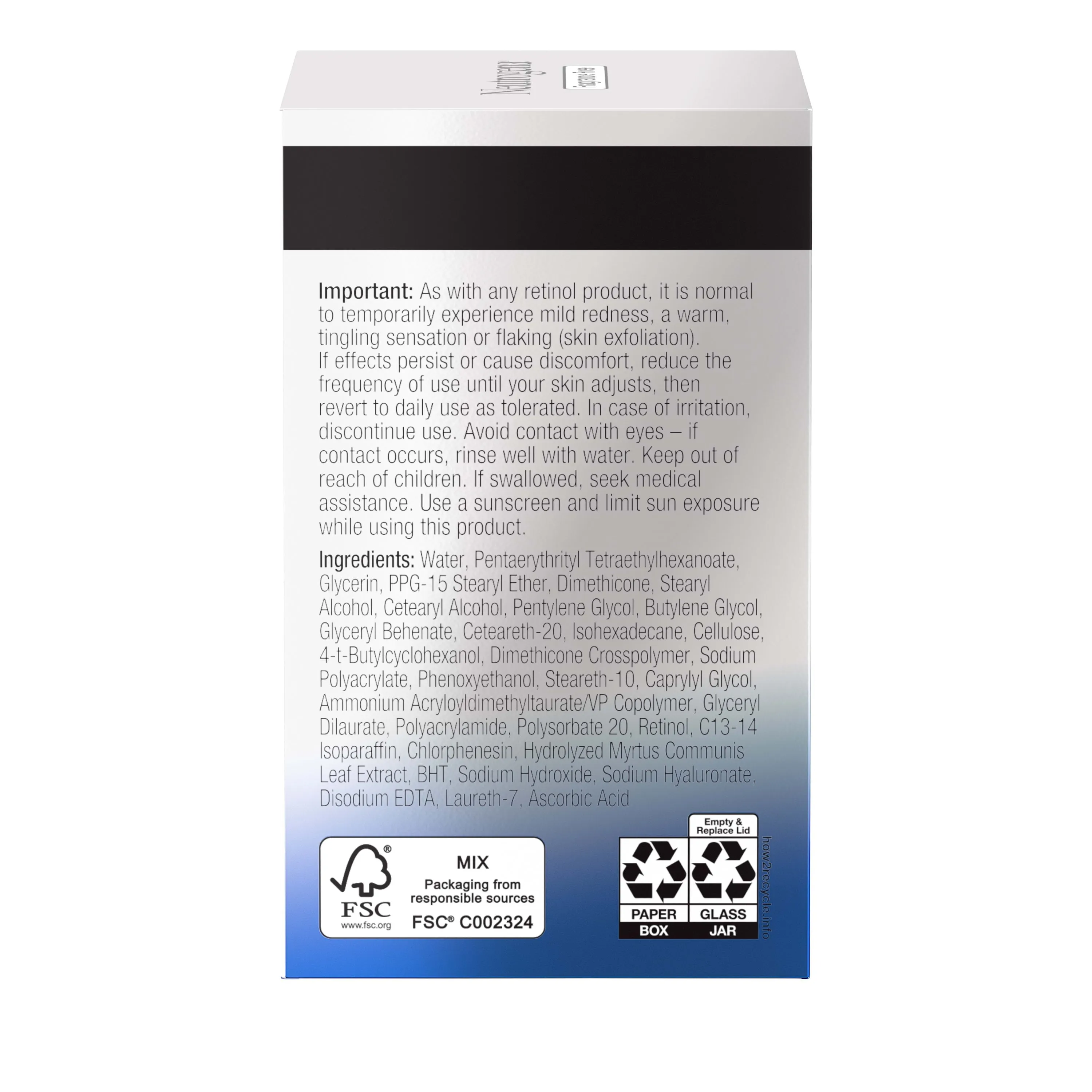 Neutrogena Rapid Wrinkle Repair Cream, Retinol Pro  Night Moisturizer, 1.7 oz