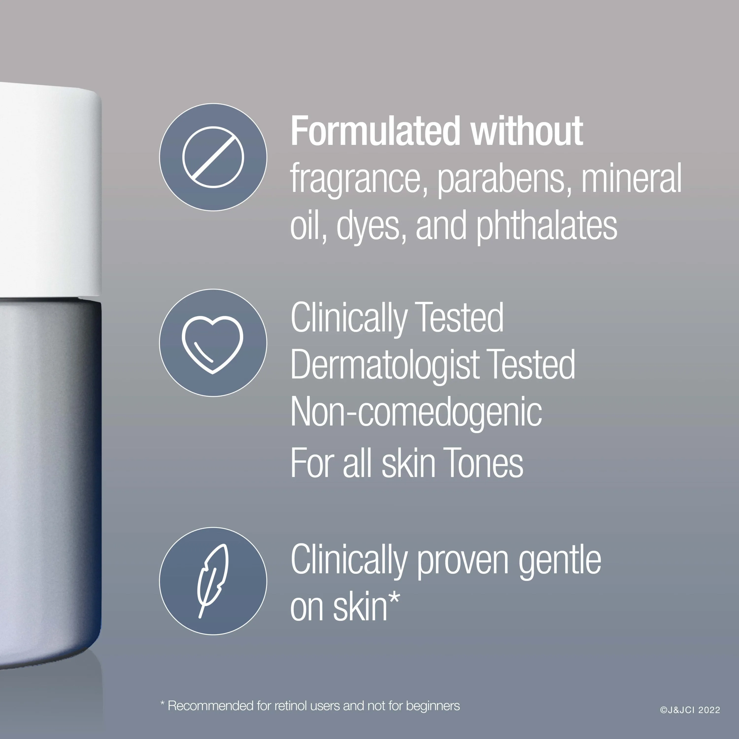 Neutrogena Rapid Wrinkle Repair Cream, Retinol Pro  Night Moisturizer, 1.7 oz