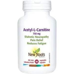 New roots - acetyl-l-carnitine 750 mg - 90 vcaps