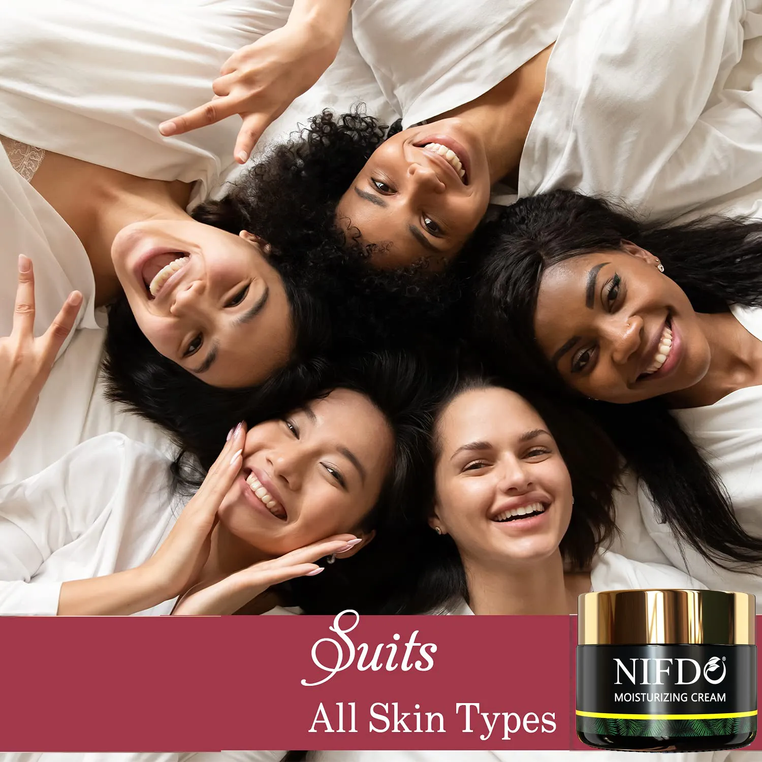 Nifdo Imported Moisturizing Cream in Pakistan with Hyaluronic Acid and Ceramides