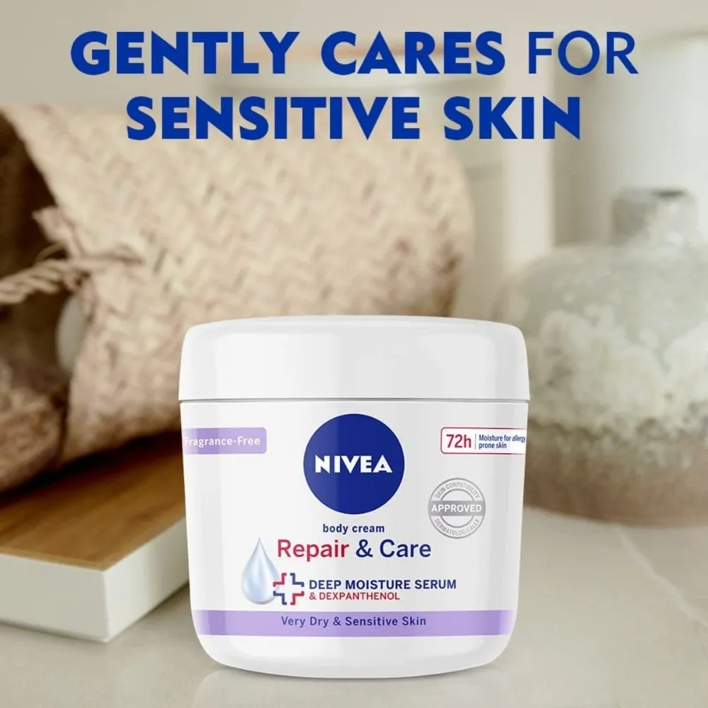 Nivea Repair & Care Deep Moisture Body Cream 400ml