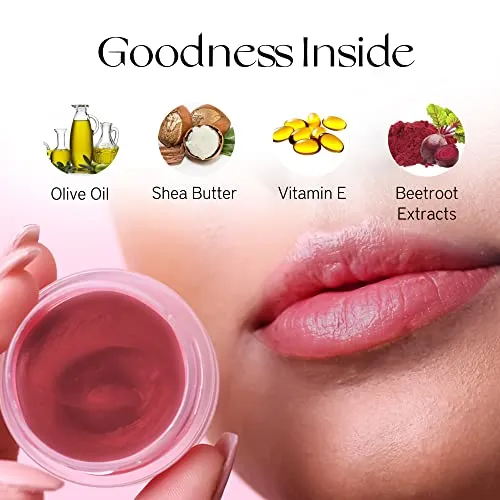 Nourish Mantra Beetroot Blast Lip Balm with SPF/Formulated with Beetroot Extracts, Olive Oil, Shea Butter, Vitamin E, and Avocado Oil/Best for both women and men/ 12gms