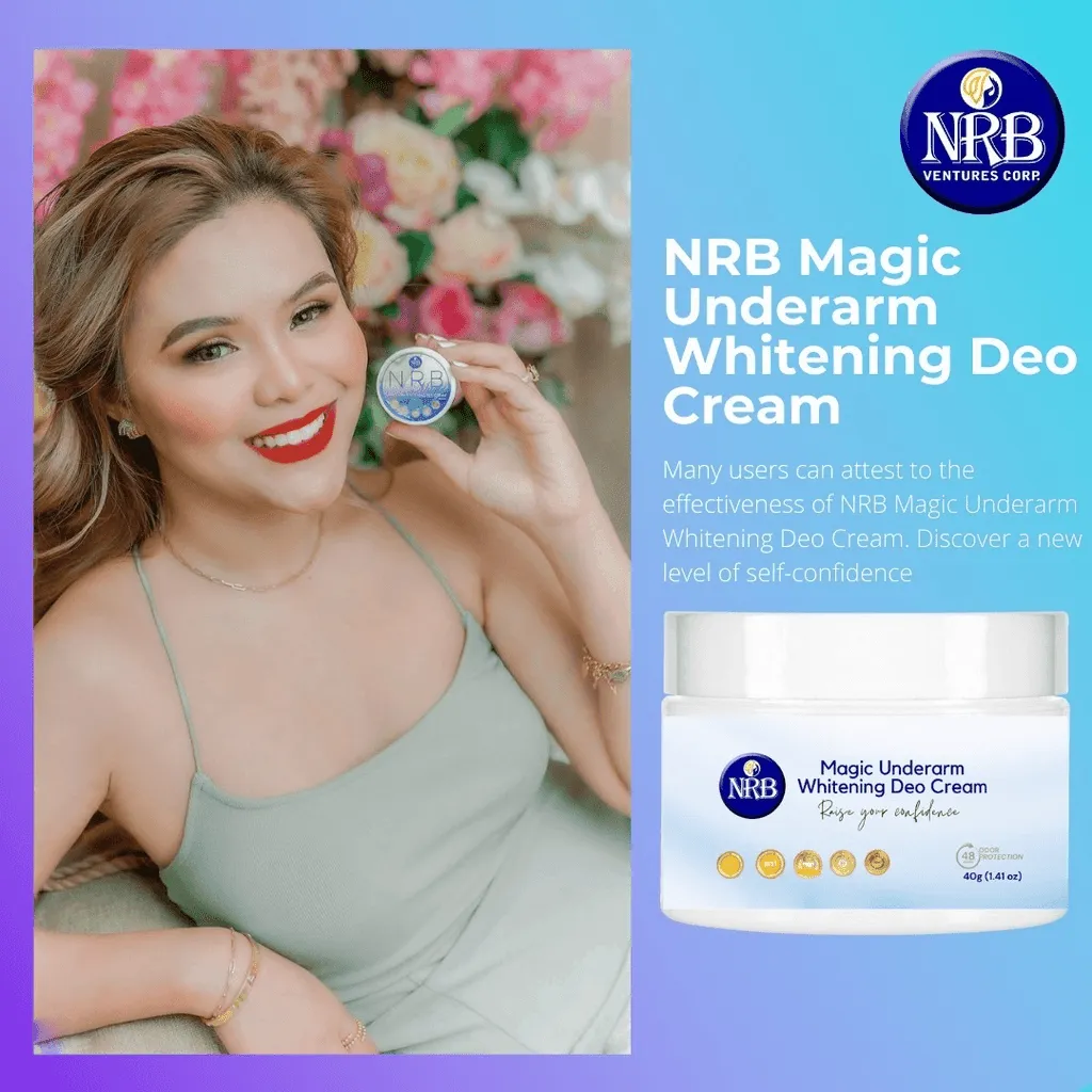 NRB Magic Underarm Whitening Deo Cream - 40g