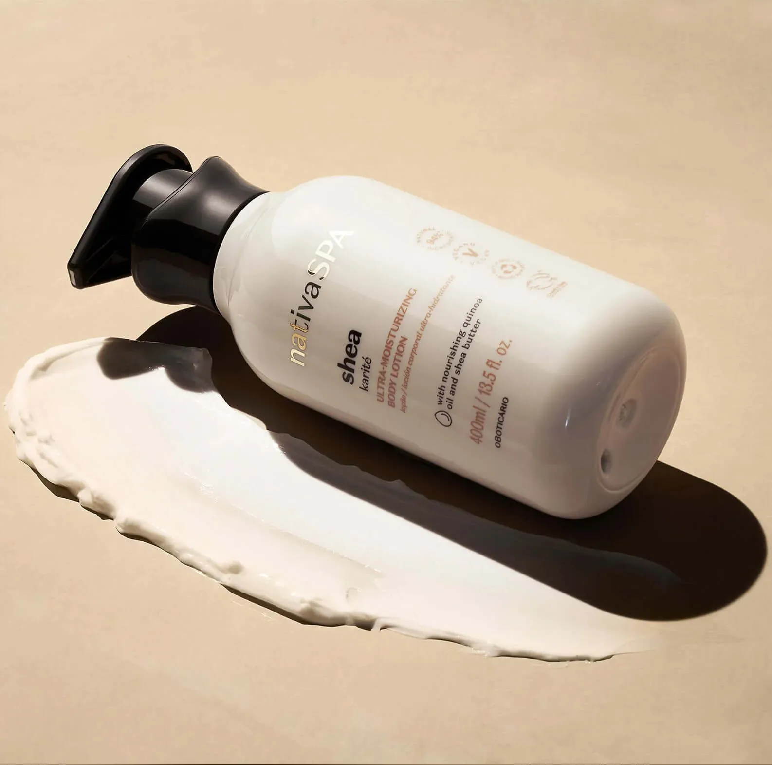 O Boticario Nativa Spa Shea Women's  Moisturizing Body Lotion