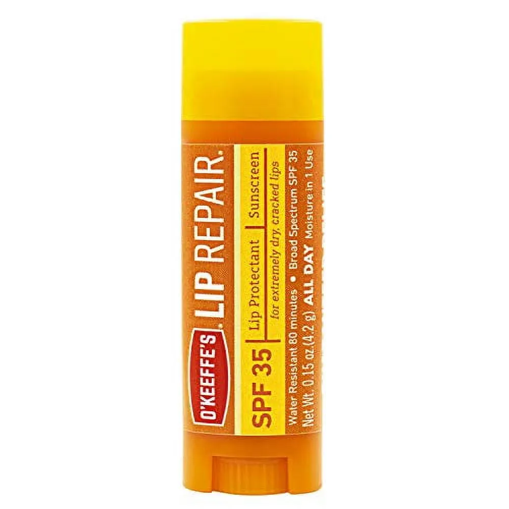 O'Keeffe's SPF 35 Lip Repair, 0.15 oz., Single Stick, Pack of 1, Balm