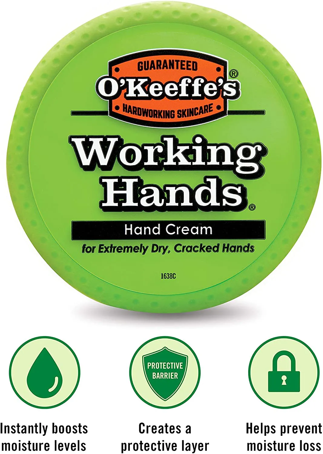 O'Keeffe'S Working Hands Hand Cream, 3.4 Ounce Jar, (Pack of 2)