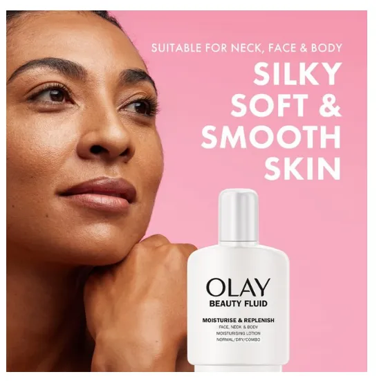 Olay Beauty Fluid Moisturise and Replenish 200ml
