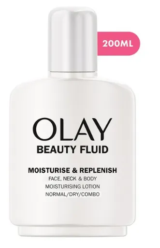 Olay Beauty Fluid Moisturise and Replenish 200ml