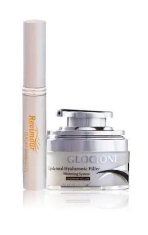 Omiera Labs Anti-Aging Cream & Eyelash Enhancer Serum 2-Piece Gift Set