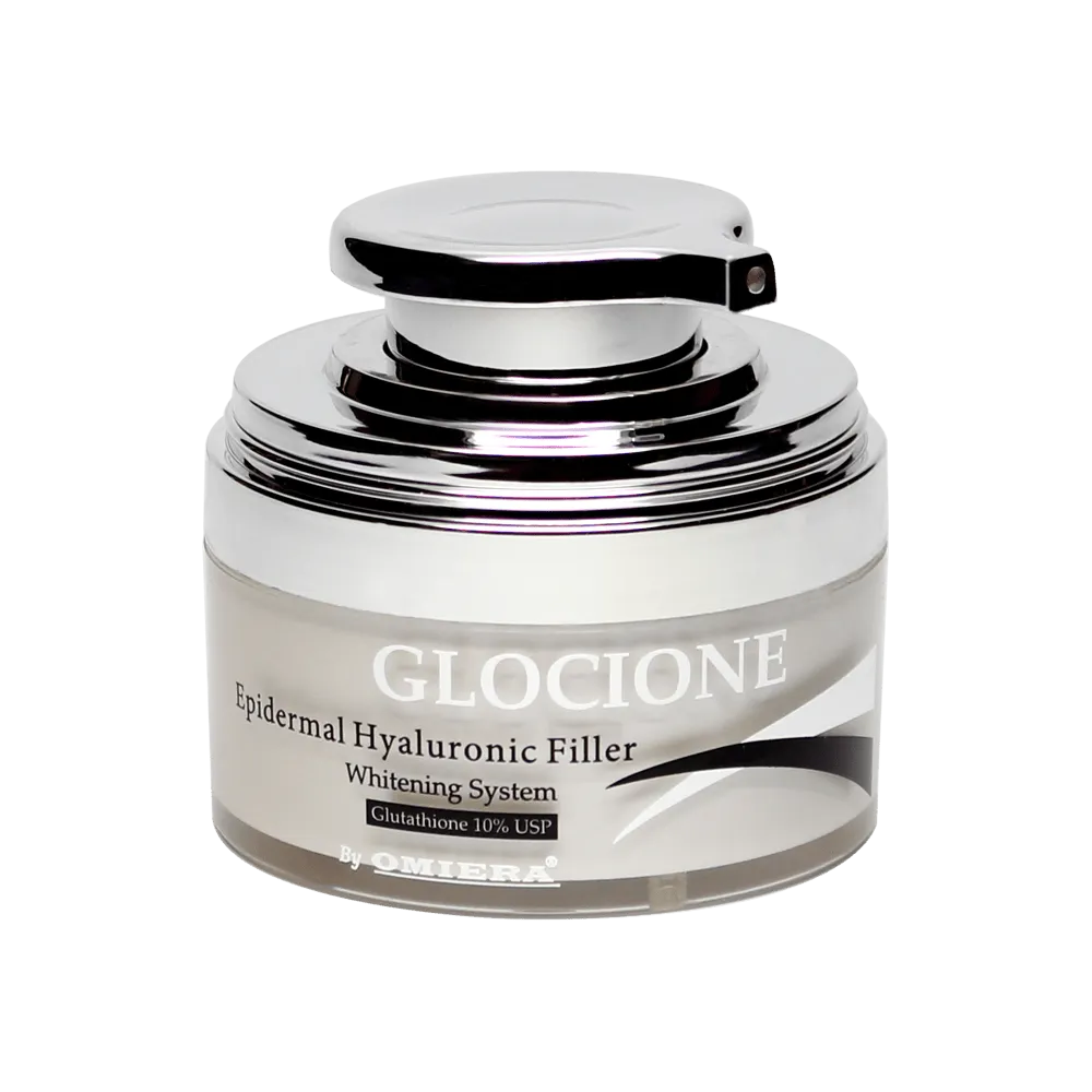 Omiera Labs Glocione Anti Aging Moisturizer And Skin Brightening Hyaluronic Acid Night Cream