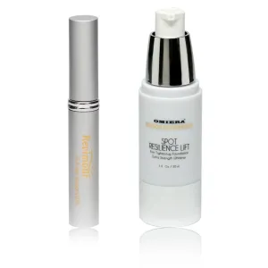 Omiera Labs Instant Lifting Cream & Eyelash Growth Enhancer 2-Piece Gift Set