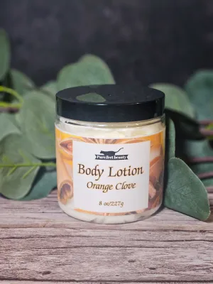 Orange Clove Hand & Body Lotion – Moisturizing, Hydrating, and Nourishing