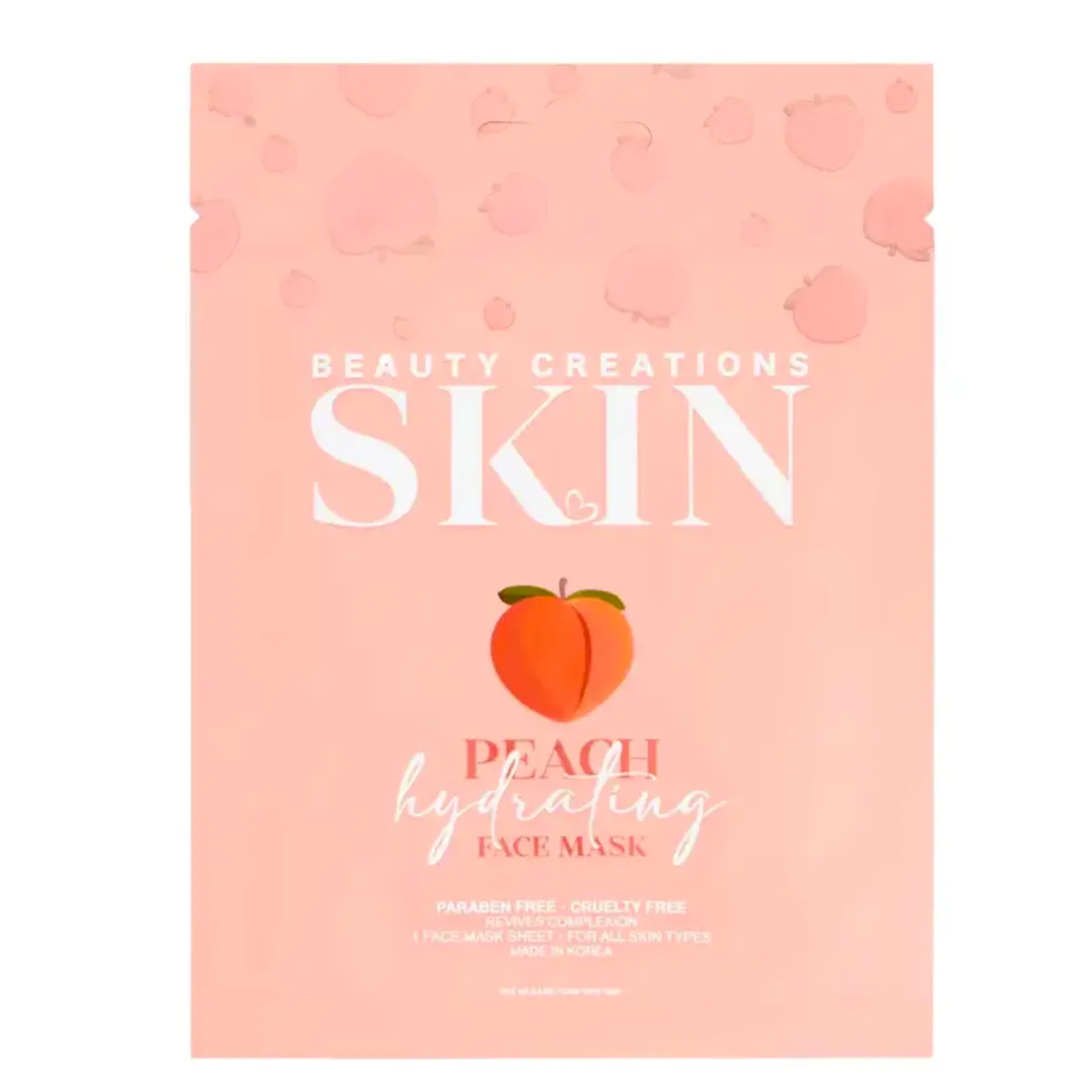 Peach Hydrating Sheet Face Mask