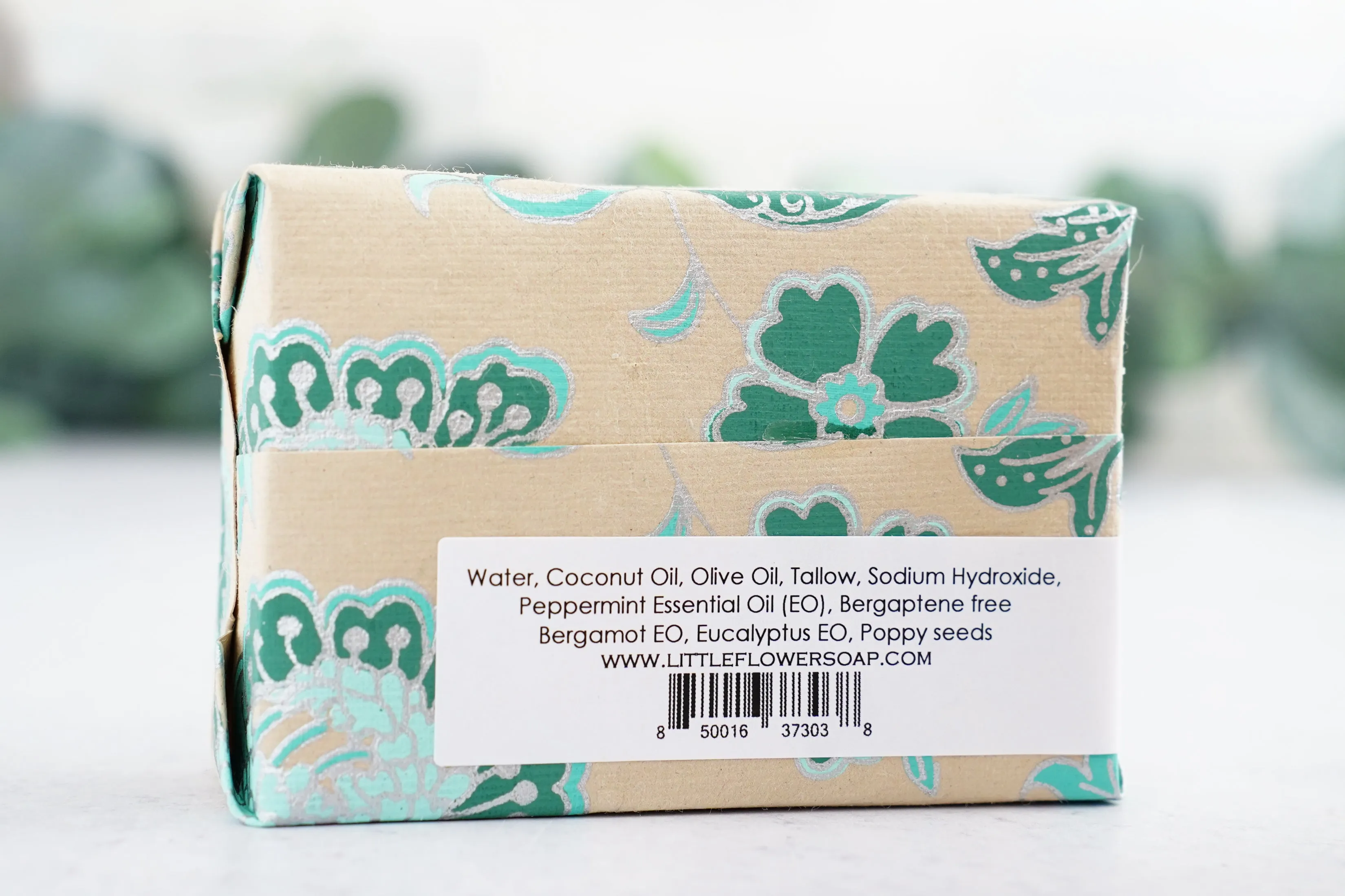 Peppermint Poppy - Large Bar Soap 6oz