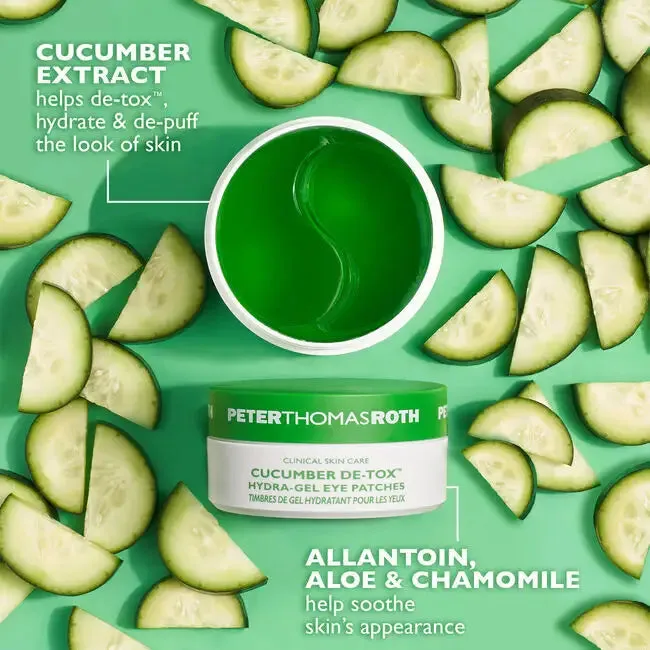Peter Thomas Roth - Cucumber DeTox Hydra-Gel Eye Patches (30 Pair)