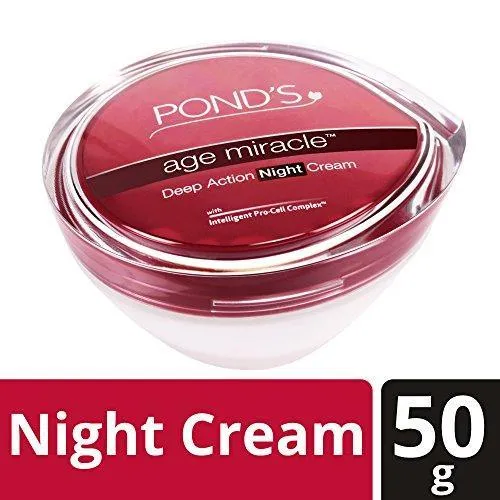 Pond's Age Miracle Deep Action Night Cream, 50g