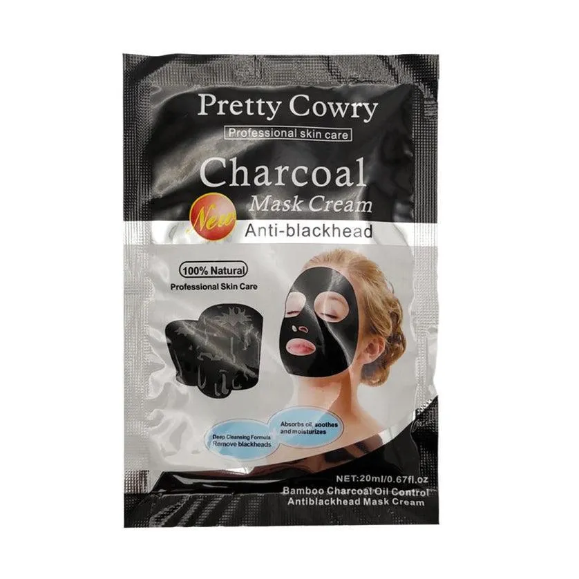 Pretty Cowry Charcoal Mask Cream - 20ml