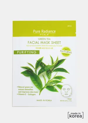 Pure Radiance Sheet Mask- Green Tea Facial