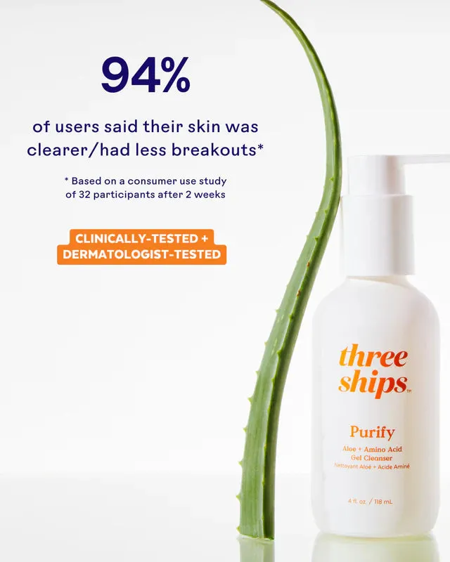 Purify | Aloe   Amino Acid Gel Cleanser