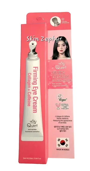 Quret Firming Eye Cream with Collagen and Caffeine