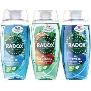 Radox Shower Men Trio Pack x 225ml