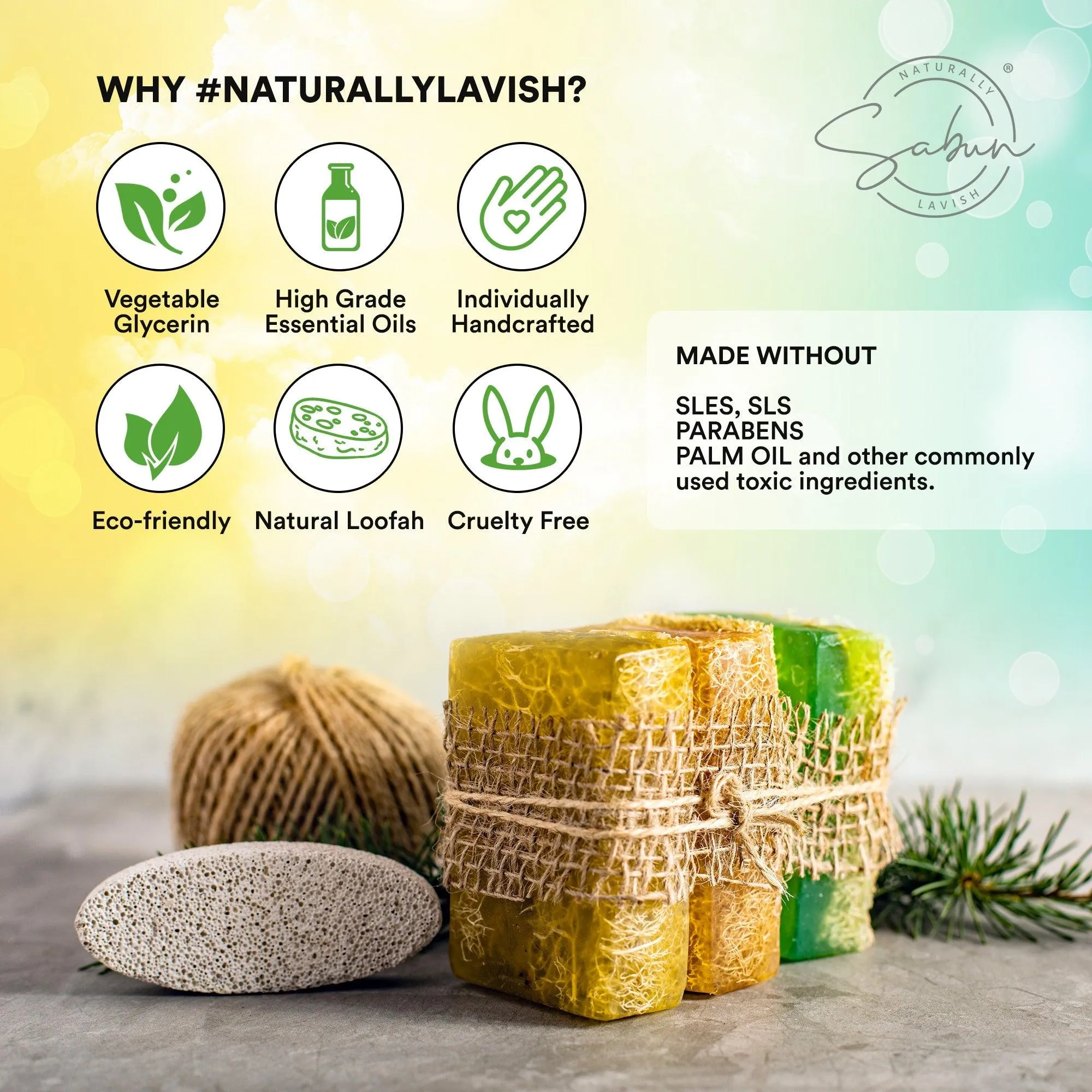 Relax Sleep Repeat Lavender Loofah Soap