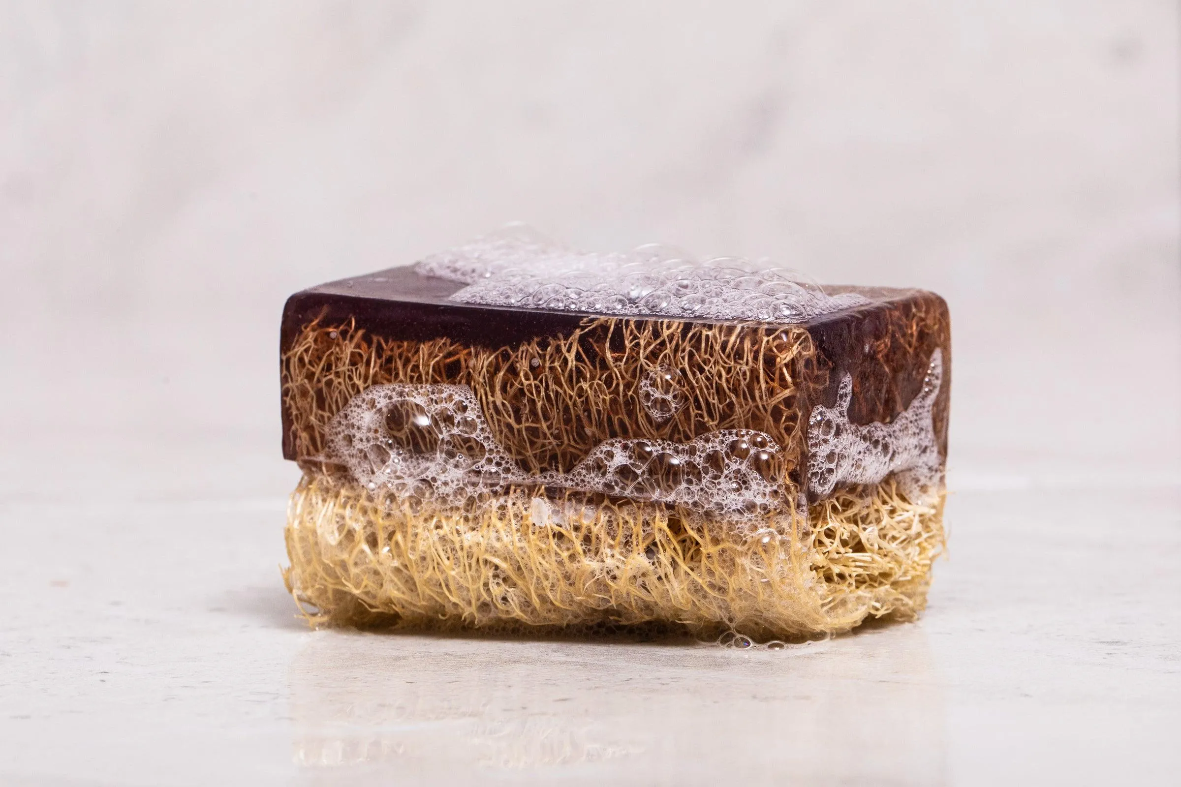 Relax Sleep Repeat Lavender Loofah Soap