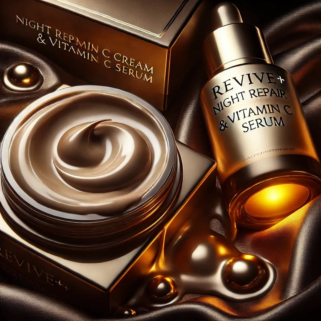 Revive  Night Repair Cream & Vitamin C Serum