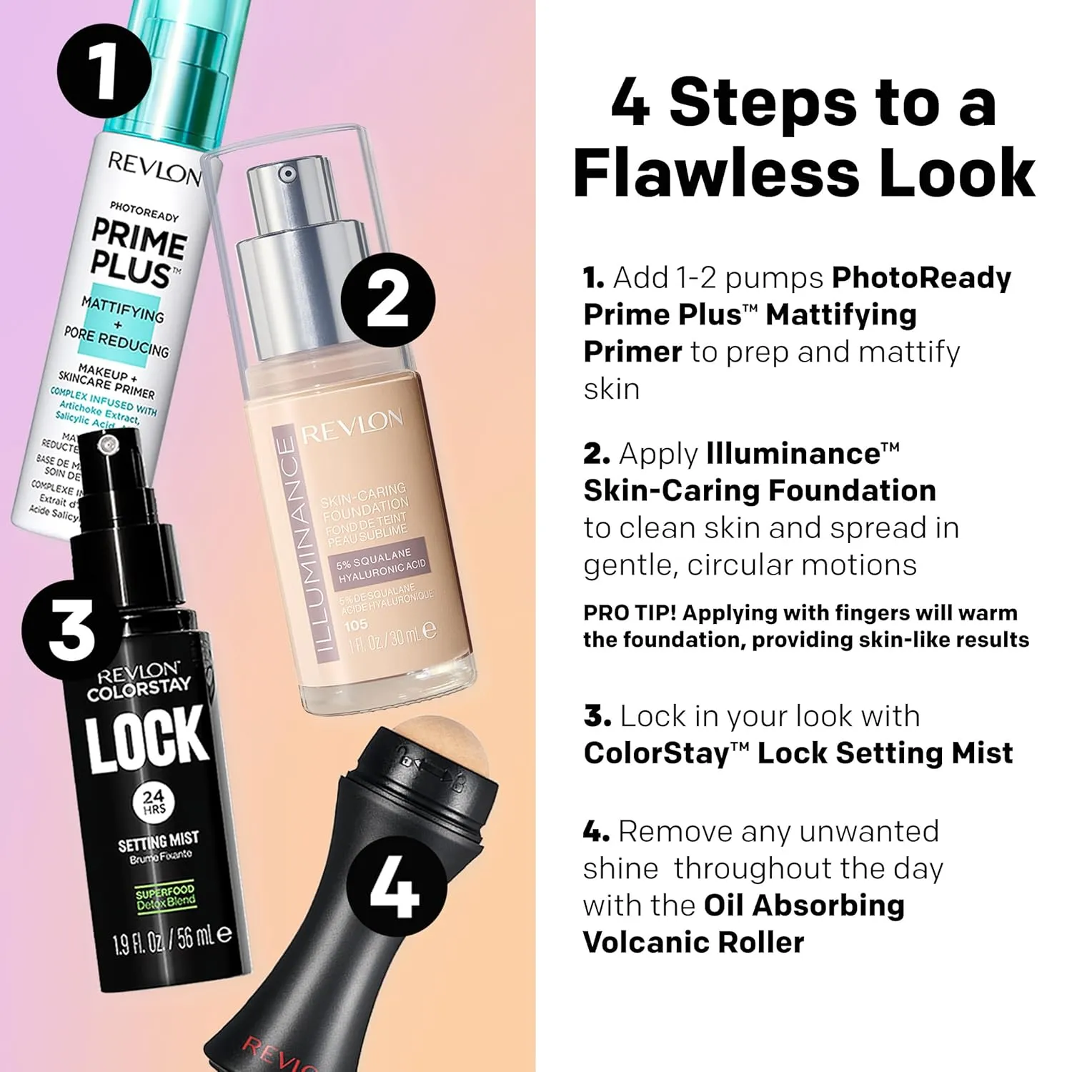 Revlon Illuminance Skin-Caring Liquid Foundation, Hyaluronic Acid, Hydrating and Nourishing Formula with Medium Coverage, 317 Tan Sand, 1 fl oz